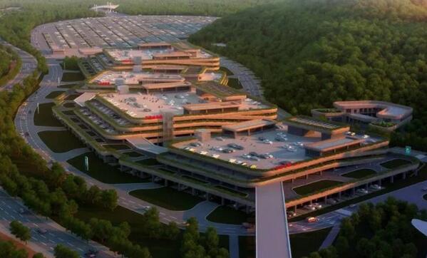 朱家尖禪意小鎮(zhèn)立體停車樓項目