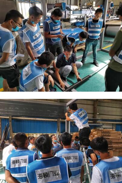 西南地區(qū)車(chē)庫(kù)門(mén)安裝技能培訓(xùn)會(huì)