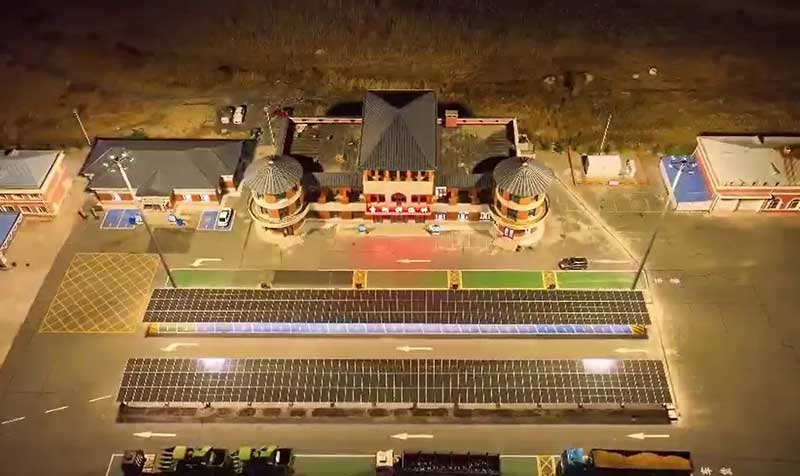 黑龍江交投紅湖零碳服務(wù)區(qū)微網(wǎng)示范項目