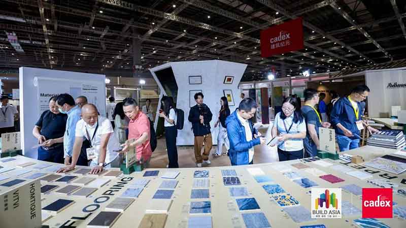 全新升級(jí)的材研設(shè)展區(qū)