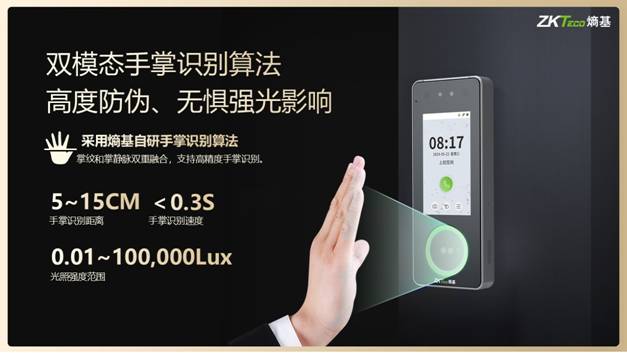 熵基科技在多模態(tài)手掌識(shí)別技術(shù)領(lǐng)域取得了顯著成就