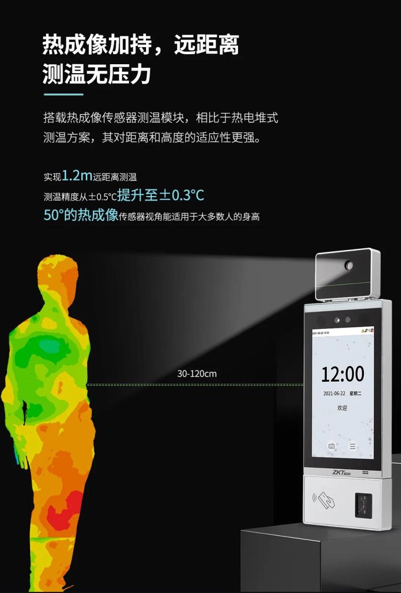 非接觸感知體驗！測溫通行快人一步