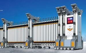 鋁合金伸縮門(mén) - 翔龍380A-GY鋁合金伸縮門(mén)