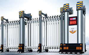 鋁合金伸縮門(mén) - 瑞盾889A-GY鋁合金伸縮門(mén)