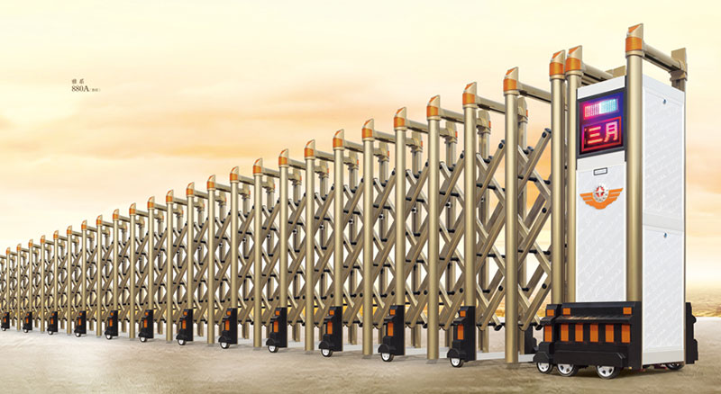 雅系880A(香檳)鋁合金伸縮門