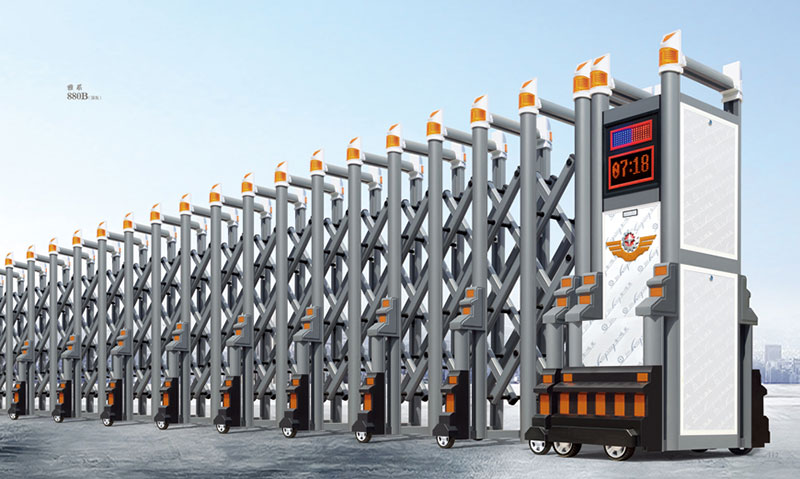 雅系880B(深灰)鋁合金伸縮門