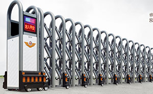 鋁合金伸縮門(mén) - 雅系881C（深灰）鋁合金伸縮門(mén)