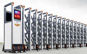 鋁合金伸縮門(mén) - 銳祥822D-G鋁合金伸縮門(mén)