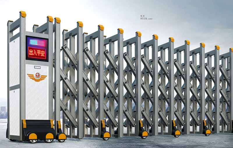 悅系811A(古銅銀)鋁合金伸縮門