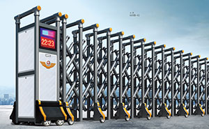 鋁合金伸縮門(mén) - 吉祥610B-G鋁合金伸縮門(mén)