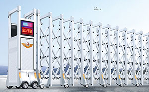 鋁合金伸縮門(mén) - 吉祥608A-Y鋁合金伸縮門(mén)