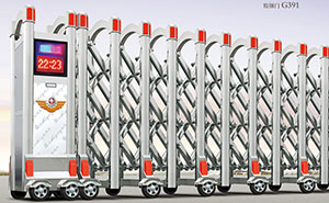 不銹鋼伸縮門(mén) - 精鋼門(mén)G391不銹鋼伸縮門(mén)