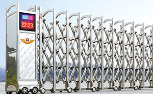 不銹鋼伸縮門(mén) - 精鋼門(mén)G311不銹鋼伸縮門(mén)