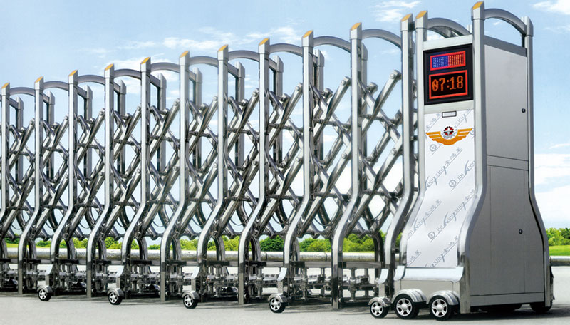 精鋼門G325C不銹鋼伸縮門