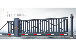 懸浮平移門 - 智能懸臂門918B（深灰）