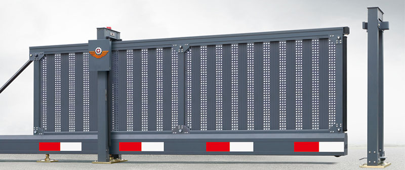 智能懸臂門918E(深灰)