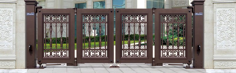 智能懸折門938-A1（深咖）