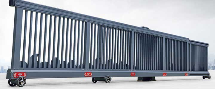 智能分段平移門(mén)907A(深灰）