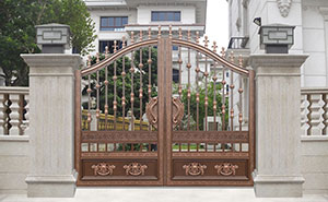 鋁藝大門 - 凡爾賽宮-羅馬-FLM17312鋁藝大門