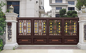 鋁藝大門(mén) - 凡爾賽宮-威特（平移門(mén)）FWT17321鋁藝大門(mén)