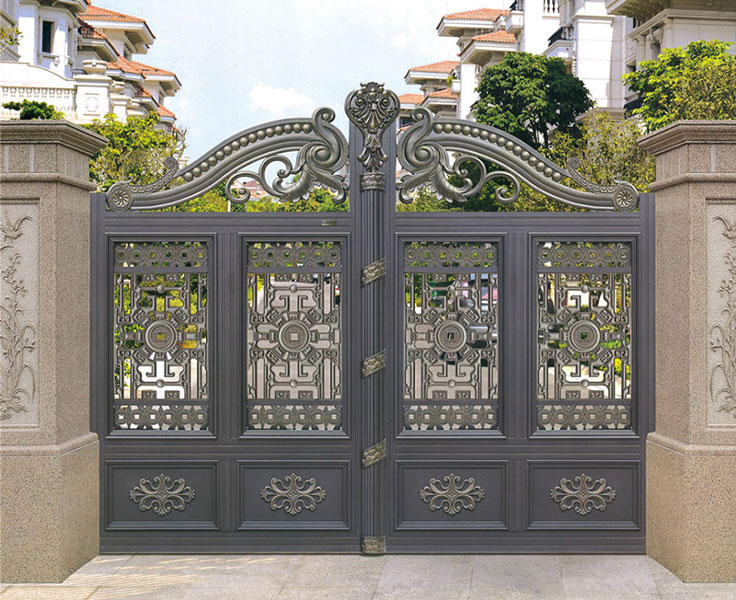 盧浮幻影-騎士-LQ17223鋁藝大門