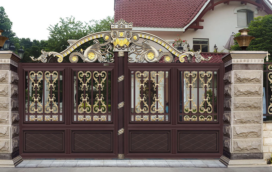 盧浮魅影-皇家-LHJ17125鋁藝大門