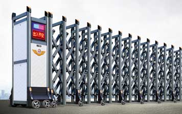 電動伸縮門 - 星18-C1（深灰）伸縮門