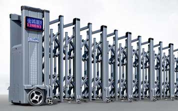 電動(dòng)伸縮門 - 星18-19B（深灰）伸縮門