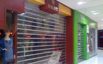 卷簾門 - 透明卷簾門