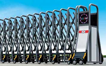 鋁合金伸縮門 - 鋁合金伸縮門（豪華）-雷盾二號(hào)