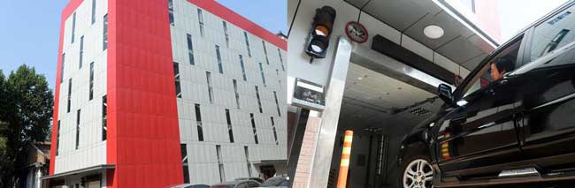 陜西日報社立體車庫案例 - 中出網(wǎng)-智能出入口與停車充電門戶