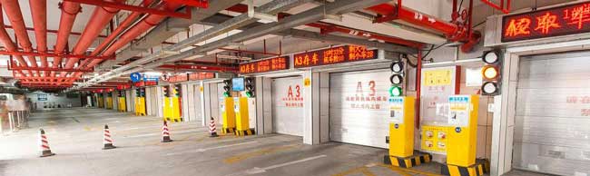廈門大學(xué)附屬第一人民醫(yī)院立體車庫案例 - 中出網(wǎng)-智能出入口與停車充電門戶