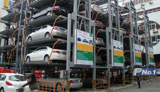 深圳中航城項(xiàng)目立體車庫(kù)案例