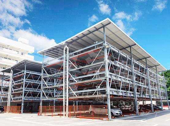 廣州金凱旋商業(yè)廣場立體車庫案例 - 中出網(wǎng)-智能出入口與停車充電門戶