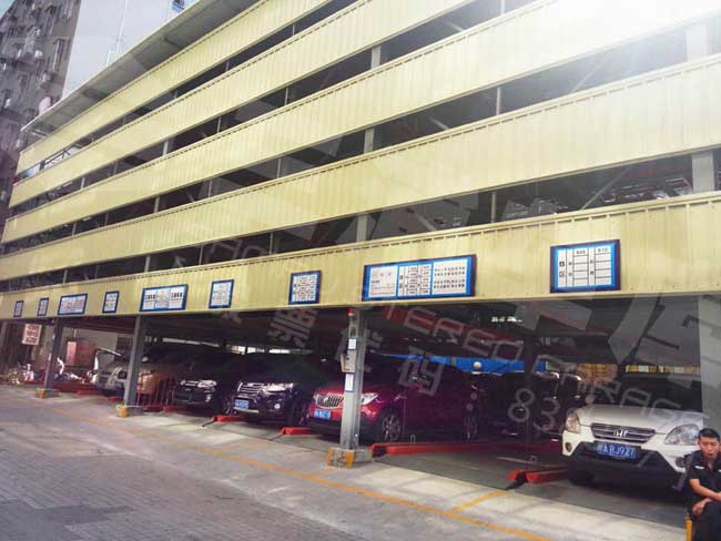 廣州棠溪（國(guó)際）針車(chē)城立體車(chē)庫(kù)案例 - 中出網(wǎng)-智能出入口與停車(chē)充電門(mén)戶(hù)