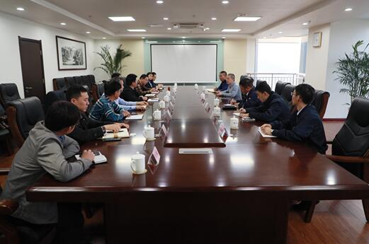 齊星車庫集團董事長李韶軍一行前往山東特檢集團考察交流