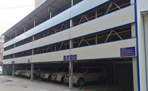 青海電科院（四層升降橫移式）立體車(chē)庫(kù)案例 - 中出網(wǎng)-智能出入口與停車(chē)充電門(mén)戶(hù)