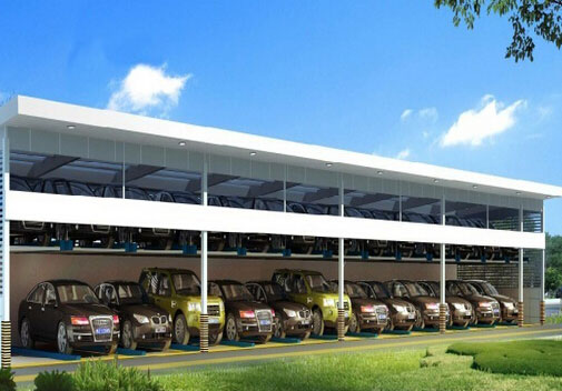 二層升降橫移類立體車庫