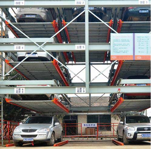 PSH型(升降橫移4層)立體車庫(kù)