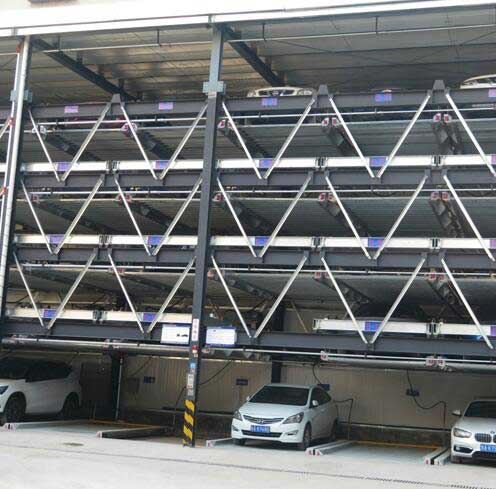PSH型（升降橫移5層）立體車(chē)庫(kù)