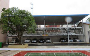 桃源地稅局立體車庫案例 - 中出網(wǎng)-智能出入口與停車充電門戶