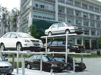 三層簡易升降類立體車庫