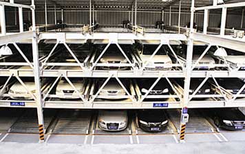 四層升降橫移式立體車(chē)庫(kù)