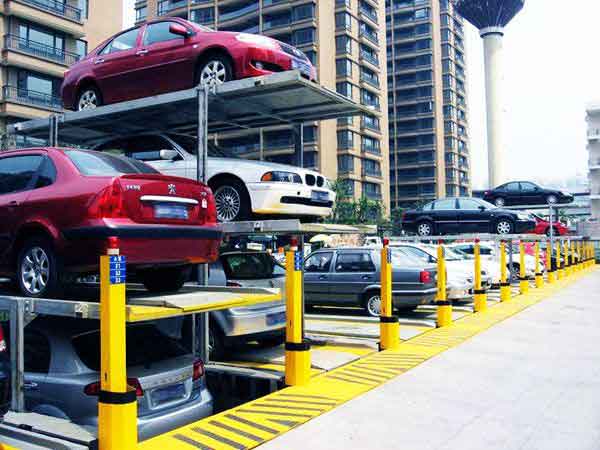 地坑式簡(jiǎn)易升降三層式立體車庫