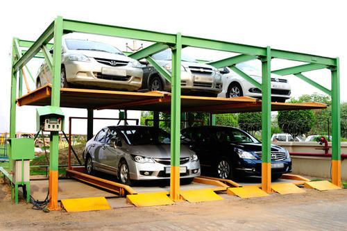 二層升降橫移類立體車庫(kù)