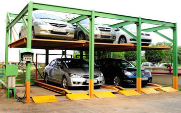 二層升降橫移類立體車庫