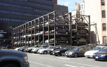 四層升降橫移類立體車(chē)庫(kù)