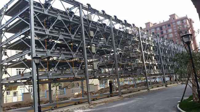 六層升降橫移類立體車庫