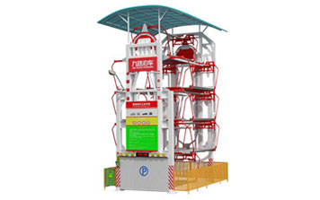 5層8車位轎車型及SUV型垂直循環(huán)立體車庫(kù)