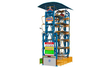 7層12車位轎車型及SUV型垂直循環(huán)立體車庫(kù)